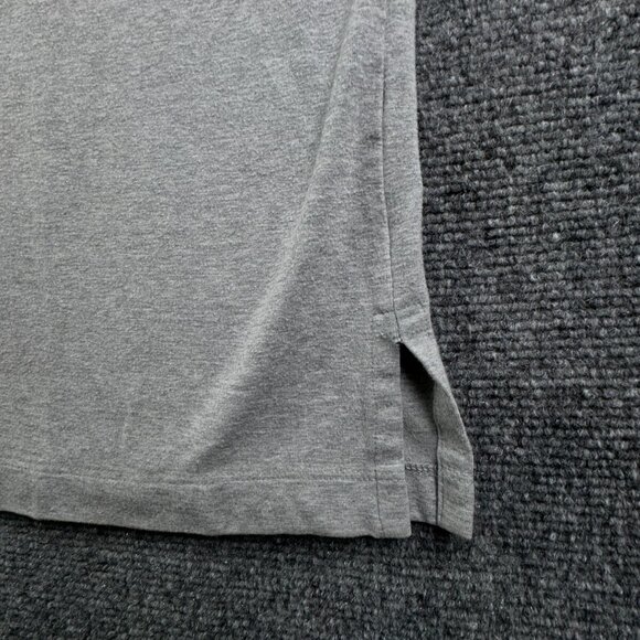 Polo Ralph Lauren RAYON COTTON STRETCH Short Sleeve Button Up Shirt Gray XL - Picture 10 of 11